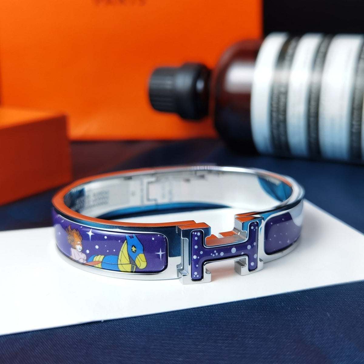 ¡®lume Jewelry¡¯H STAR AND MOON BRACELET 12MM