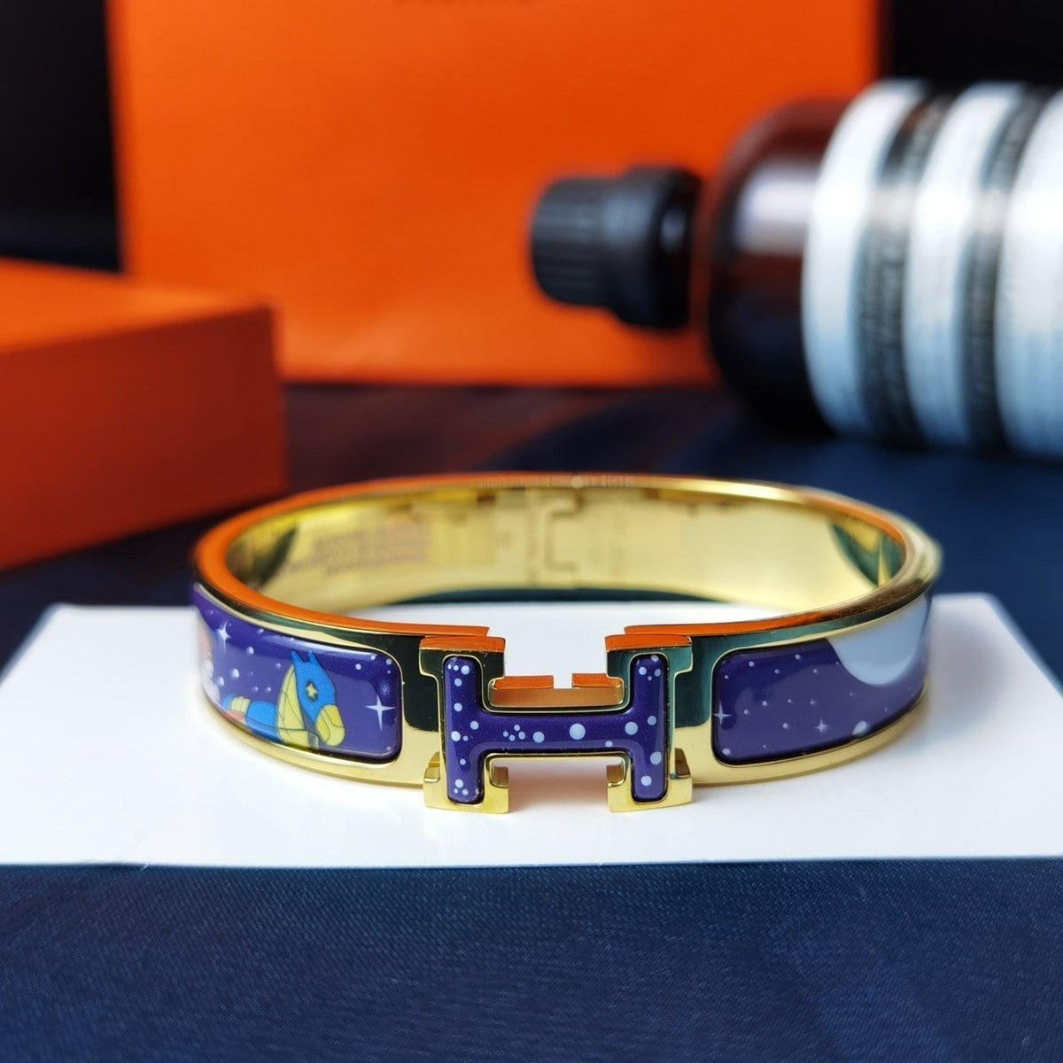 ¡®lume Jewelry¡¯H STAR AND MOON BRACELET 12MM