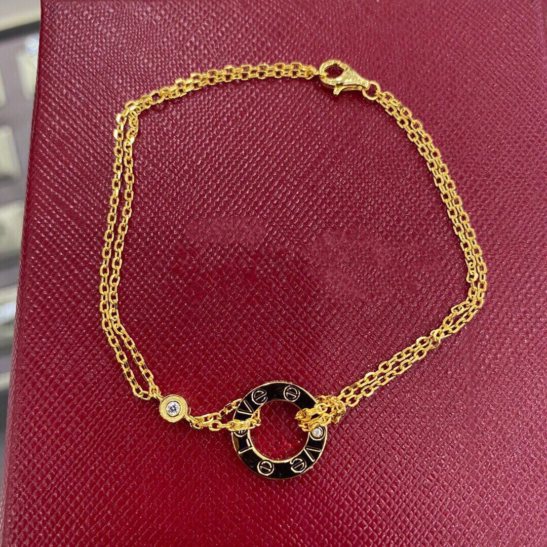 ¡®lume Jewelry¡¯LOVE BRACELET 2 DIAMOND