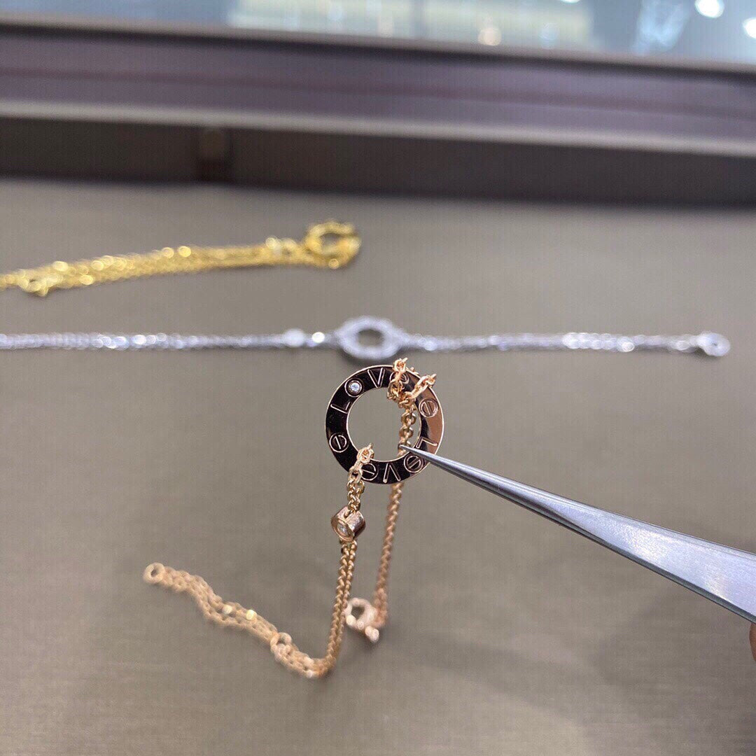 ¡®lume Jewelry¡¯LOVE BRACELET 2 DIAMOND