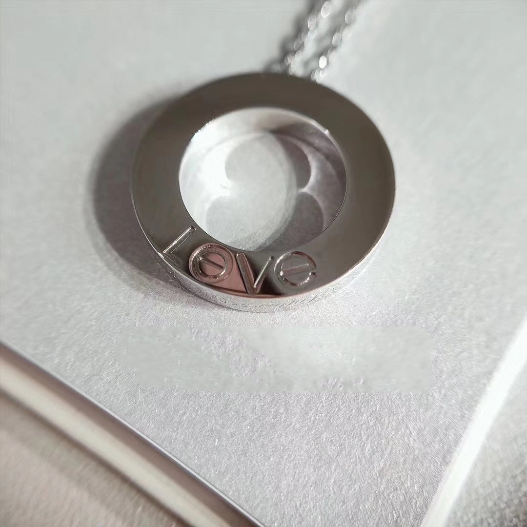¡®lume Jewelry¡¯LOVE NECKLACE ADJUSTABLE SILVER