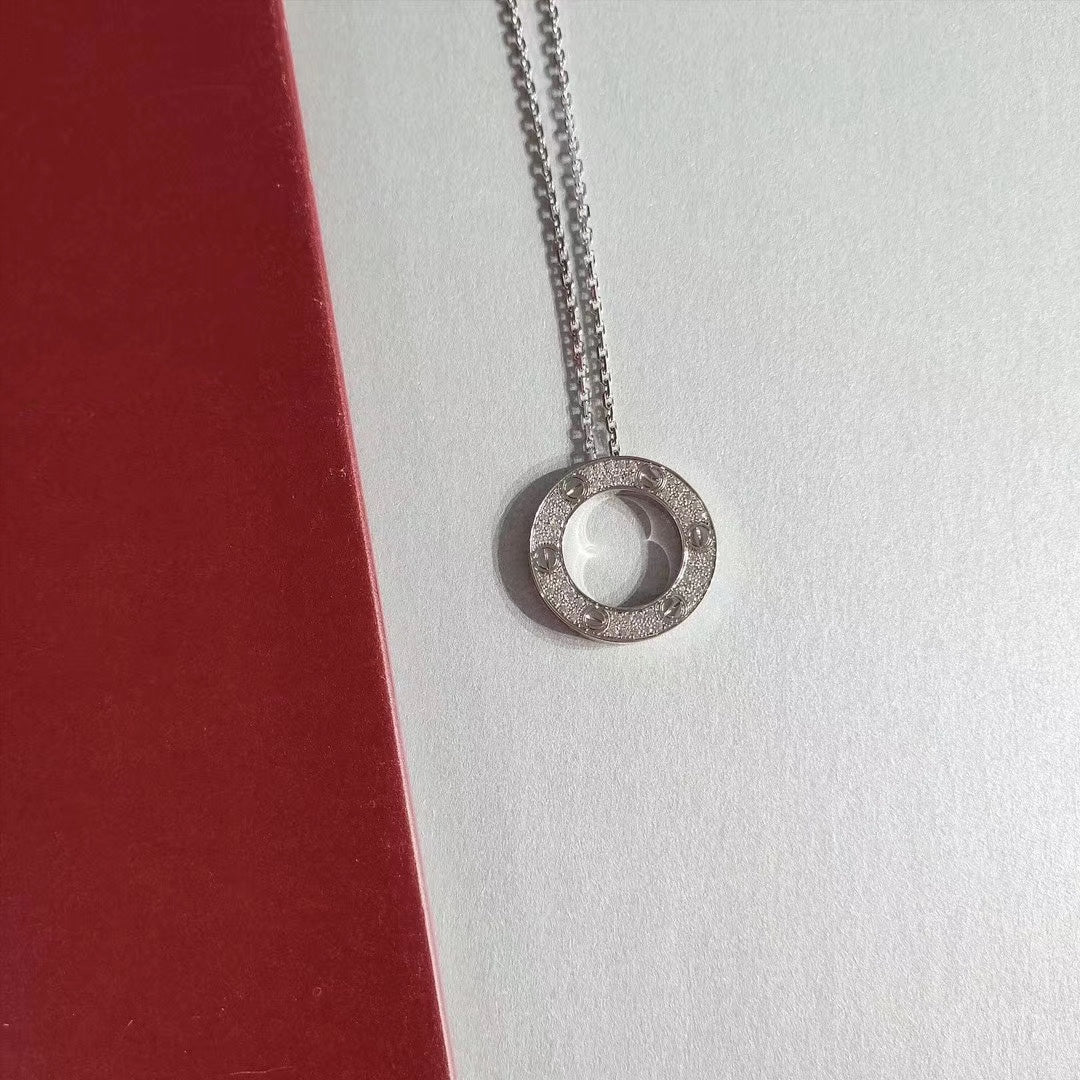 ¡®lume Jewelry¡¯LOVE NECKLACE ADJUSTABLE SILVER