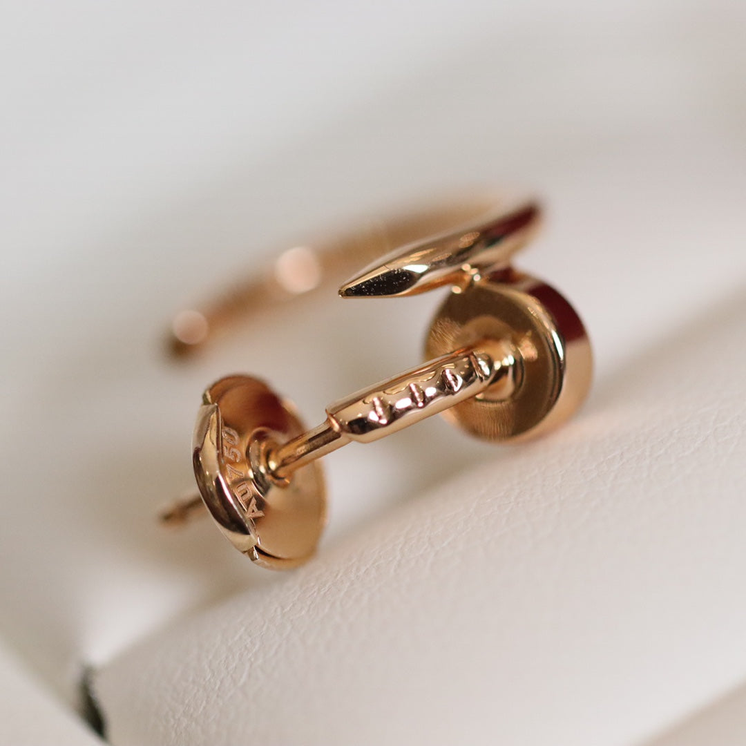 ¡®lume Jewelry¡¯JUSTE EARRINGS PINK GOLD