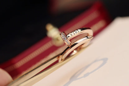 ¡®lume Jewelry¡¯JUSTE RING 2.65MM PINK GOLD DIAMOND