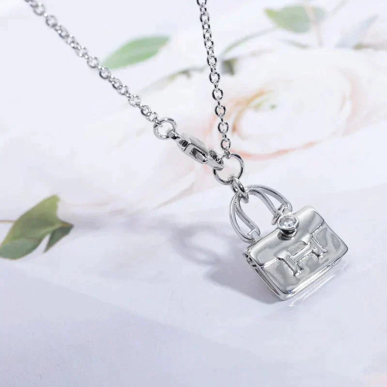 ¡®lume Jewelry¡¯AMULETTE PEDANT SILVER NECKLACE