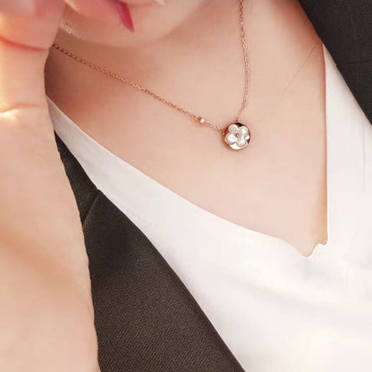 ¡®lume Jewelry¡¯SUN MOP GOLD 1 DIAMOND NECKLACE