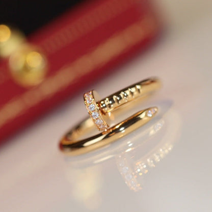 ¡®lume Jewelry¡¯JUSTE RING 2.65MM GOLD DIAMOND