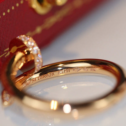 ¡®lume Jewelry¡¯JUSTE RING 2.65MM GOLD DIAMOND
