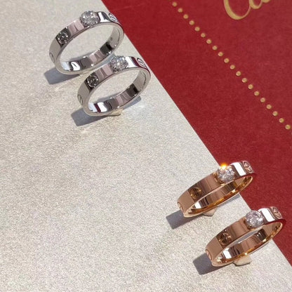 ¡®lume Jewelry¡¯LOVE RING 3.6MM 1 BIG DIAMOND