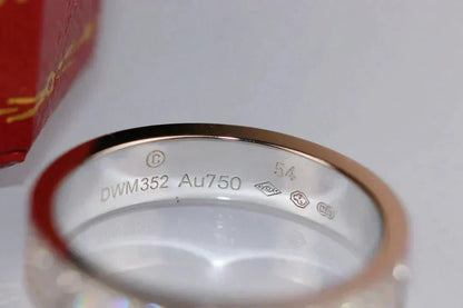 ¡®lume Jewelry¡¯LOVE RING 3.6MM DIAMOND PAVED