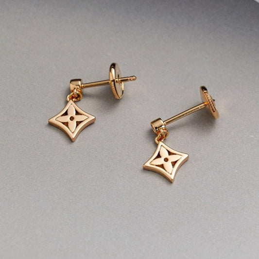 ¡®lume Jewelry¡¯STAR EARRINGS GOLD