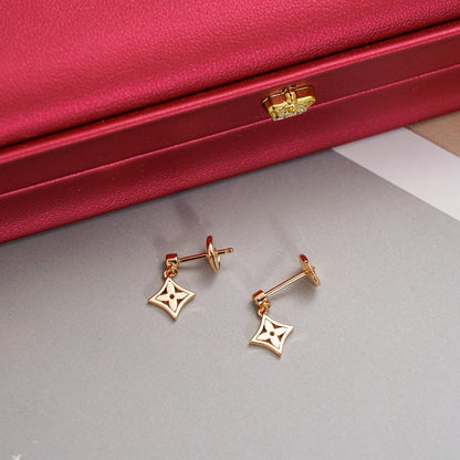 ¡®lume Jewelry¡¯STAR EARRINGS GOLD