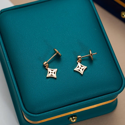 ¡®lume Jewelry¡¯STAR EARRINGS GOLD