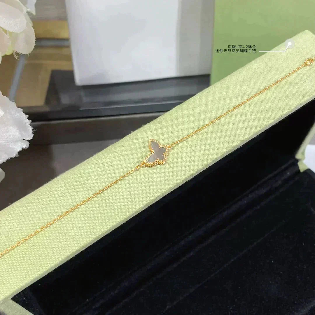 ¡®lume Jewelry¡¯BUTTERFLY DARK MOP BUTTERFLY BRACELET