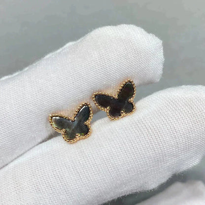 ¡®lume Jewelry¡¯BUTTERFLY DARK MOP  EARRINGS