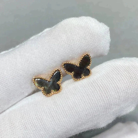 ¡®lume Jewelry¡¯BUTTERFLY DARK MOP  EARRINGS