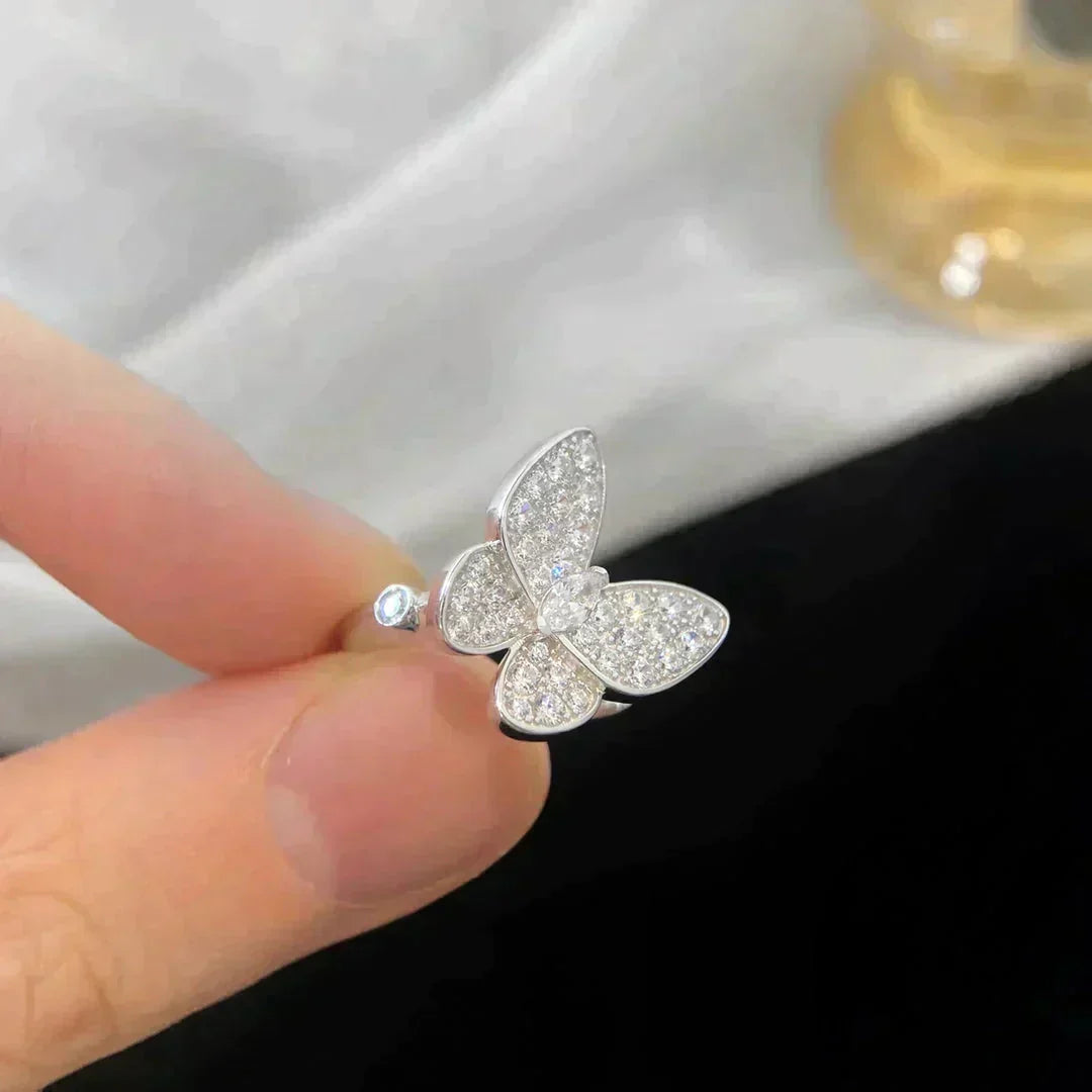¡®lume Jewelry¡¯BUTTERFLY DIAMOND RING