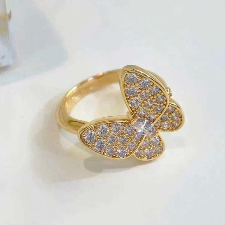 ¡®lume Jewelry¡¯BUTTERFLY DIAMOND RING