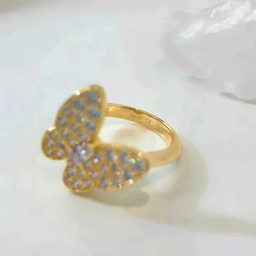 ¡®lume Jewelry¡¯BUTTERFLY DIAMOND RING
