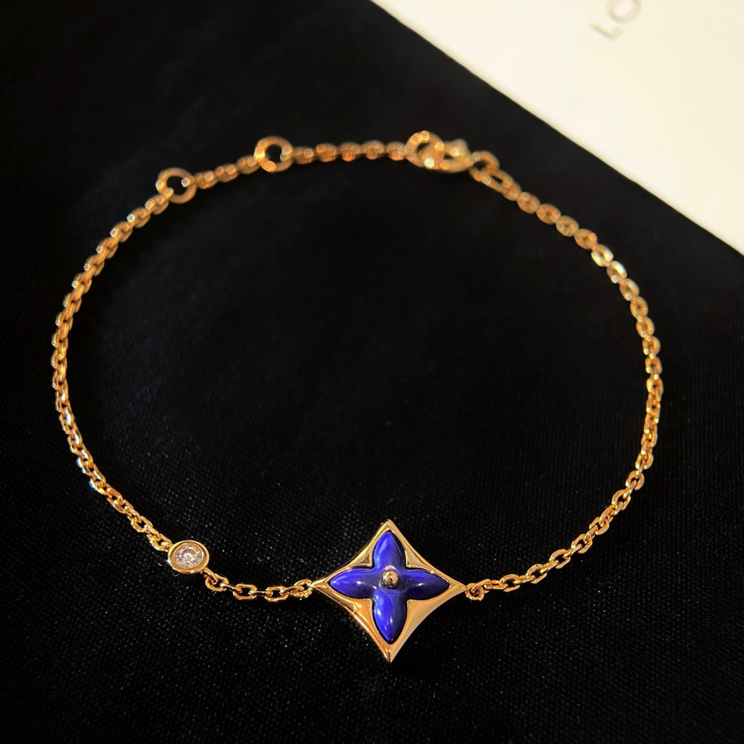 ¡®lume Jewelry¡¯COLOR STAR PINK GOLD DIAMOND BRACELET