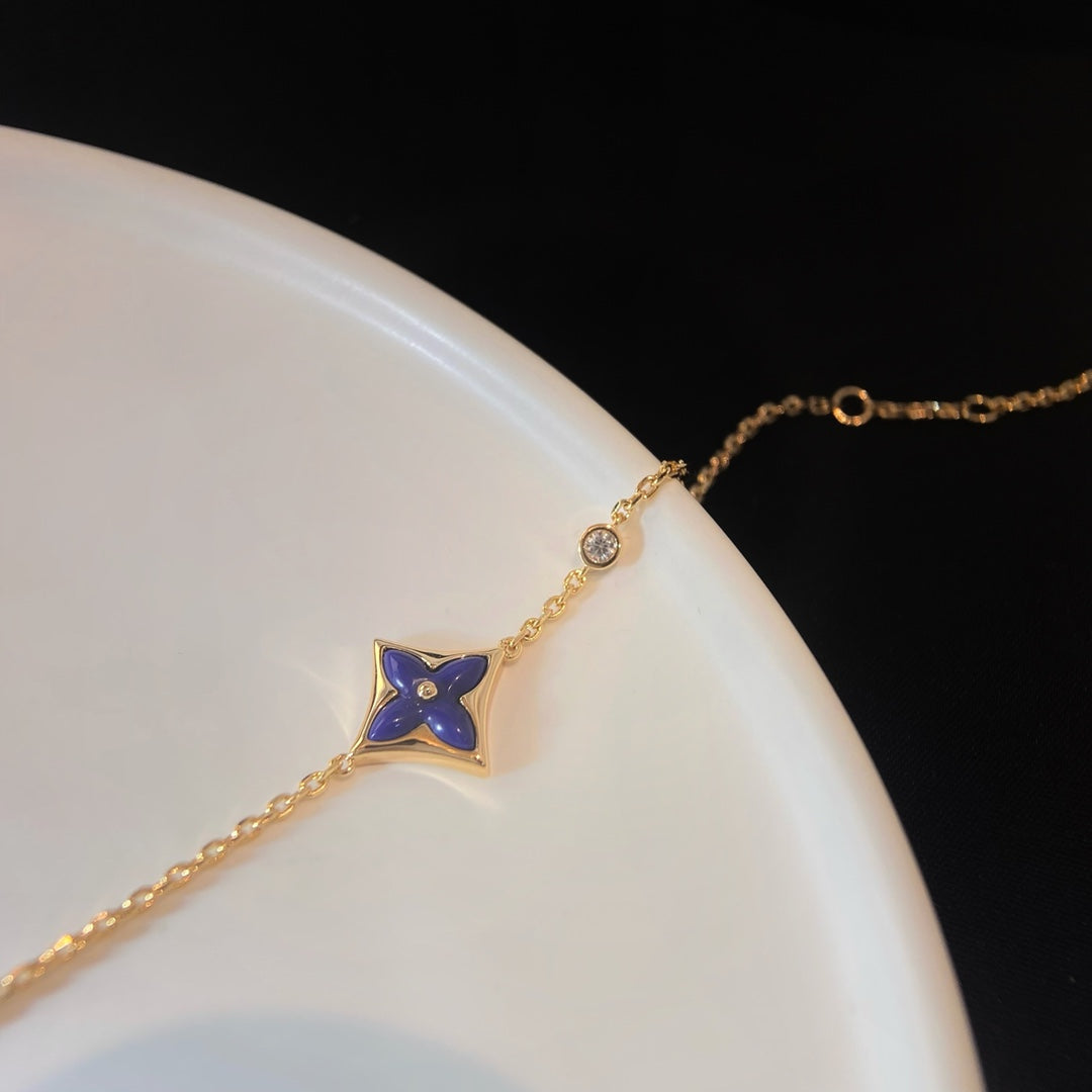¡®lume Jewelry¡¯COLOR STAR PINK GOLD DIAMOND BRACELET