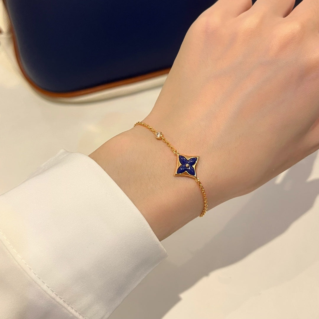 ¡®lume Jewelry¡¯COLOR STAR PINK GOLD DIAMOND BRACELET
