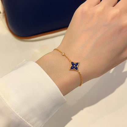 ¡®lume Jewelry¡¯COLOR STAR PINK GOLD DIAMOND BRACELET
