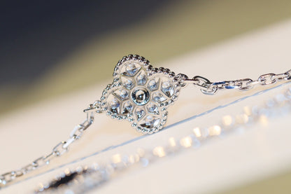 ¡®lume Jewelry¡¯CLOVER 20 MOTIFS ONYX DIAMOND SILVER