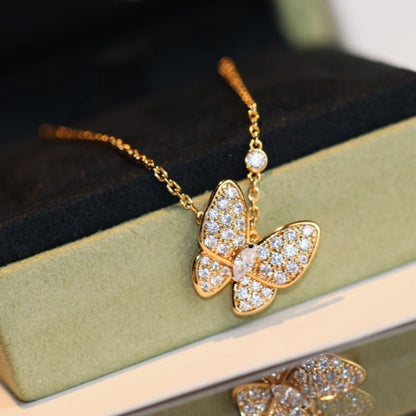 ¡®lume Jewelry¡¯BUTTERFLY DIAMOND NECKLACE