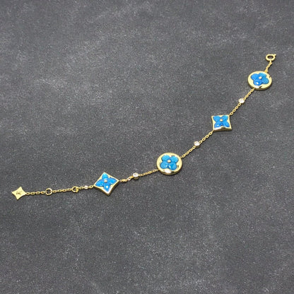 ¡®lume Jewelry¡¯STAR AND SUN TURQUOISE 4 MOTIFS 3 DIAMONDS