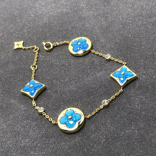 ¡®lume Jewelry¡¯STAR AND SUN TURQUOISE 4 MOTIFS 3 DIAMONDS