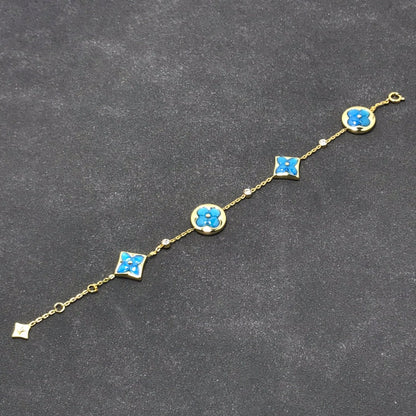¡®lume Jewelry¡¯STAR AND SUN TURQUOISE 4 MOTIFS 3 DIAMONDS