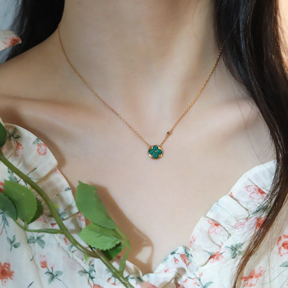 ¡®lume Jewelry¡¯SUN PEDANT PINK GOLD 1 DIAMOND NECKLACE