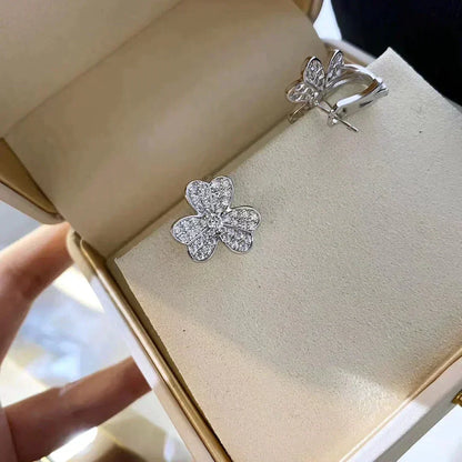 ¡®lume Jewelry¡¯CLOVER COMOS DIAMOND EARRINGS SILVER