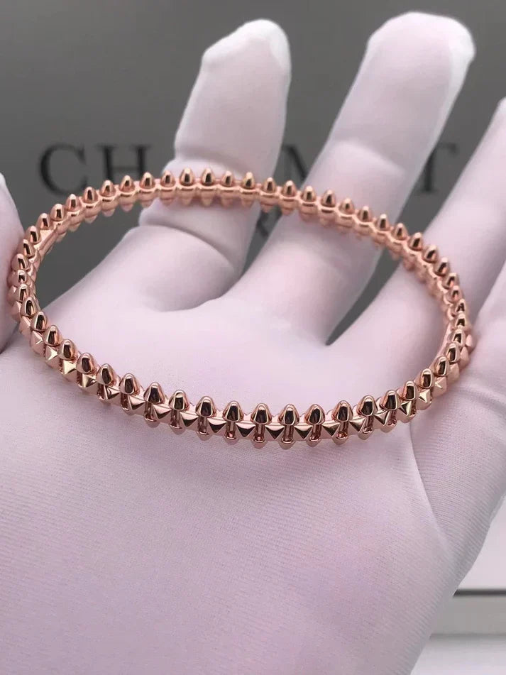 [lume Jewelry]CLASH PINK GOLD Silver   Gold  BRACELET