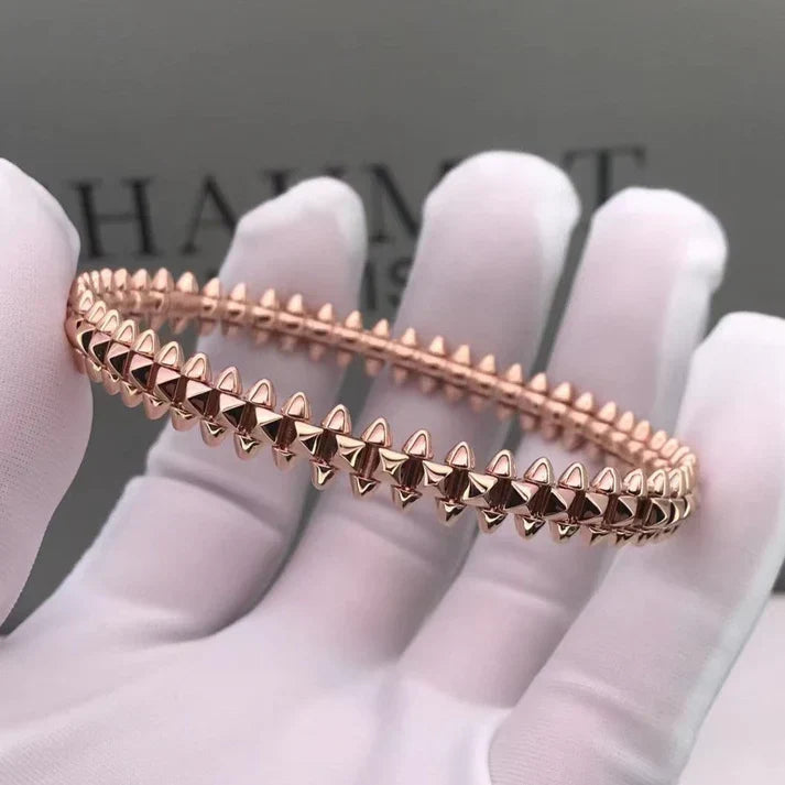 [lume Jewelry]CLASH PINK GOLD Silver   Gold  BRACELET
