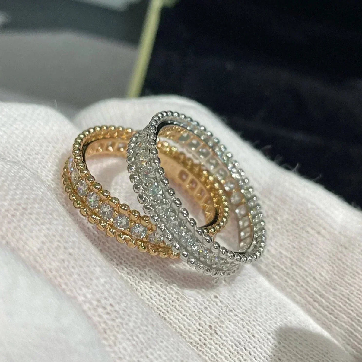 ¡®lume Jewelry¡¯PERLEE DIAMOND ROSE GOLD RING