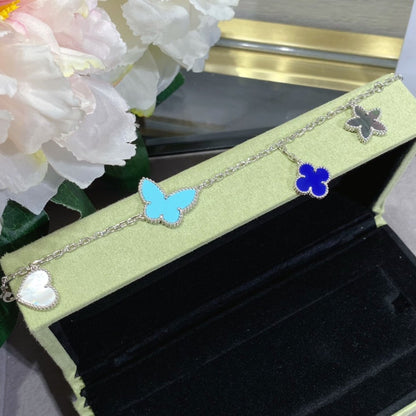 ¡®lume Jewelry¡¯LUCKY SPRING SILVER BRACELET 4 MOTIF