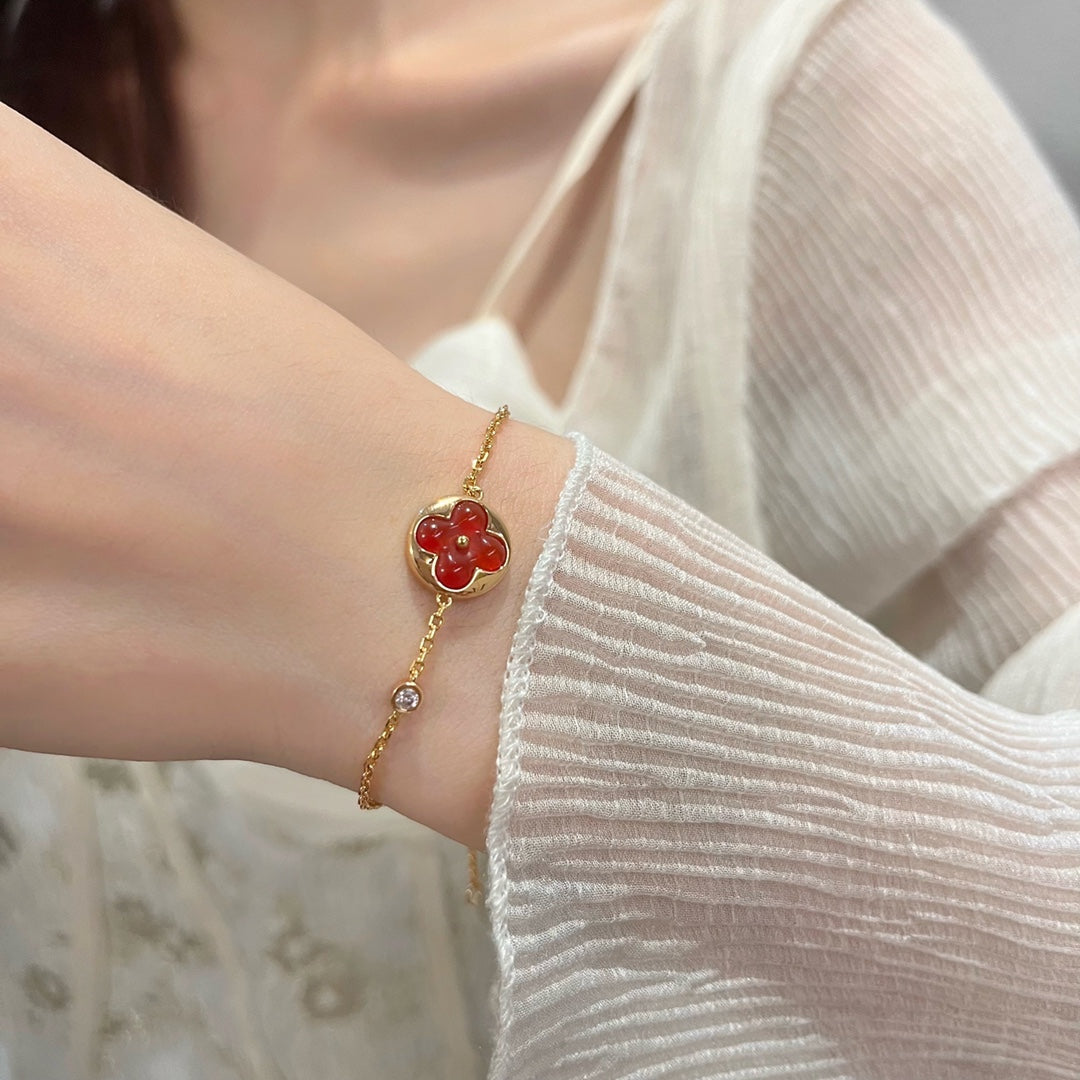 ¡®lume Jewelry¡¯SUN PEDANT CARNELIAN BRACELET