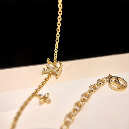 ¡®lume Jewelry¡¯LOGO STAR MOTIF GOLD BRACELET