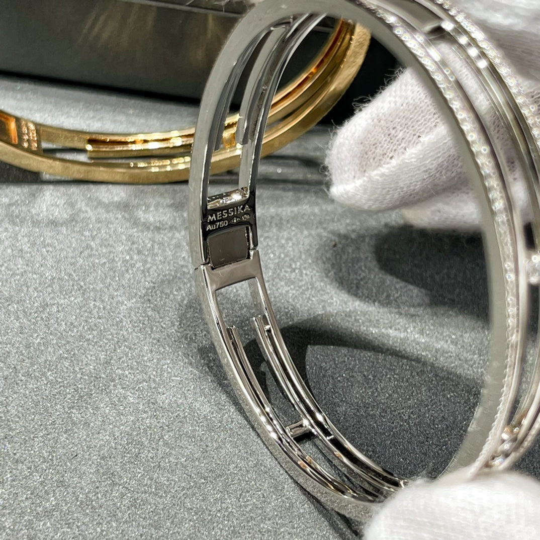 [lume Jewelry]MOVE 10TH PAVED DIAMOND BRACELET