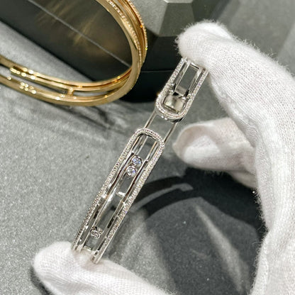 [lume Jewelry]MOVE 10TH PAVED DIAMOND BRACELET