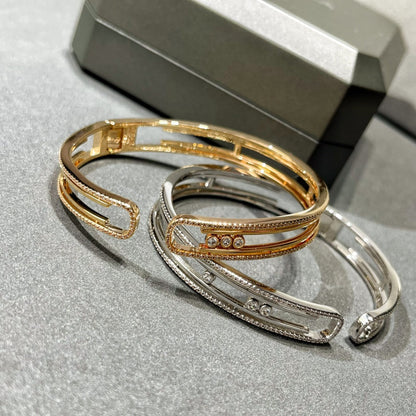[lume Jewelry]MOVE 10TH PAVED DIAMOND BRACELET