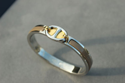 ¡®lume Jewelry¡¯CLIC CHAINE SILVER BRACELET