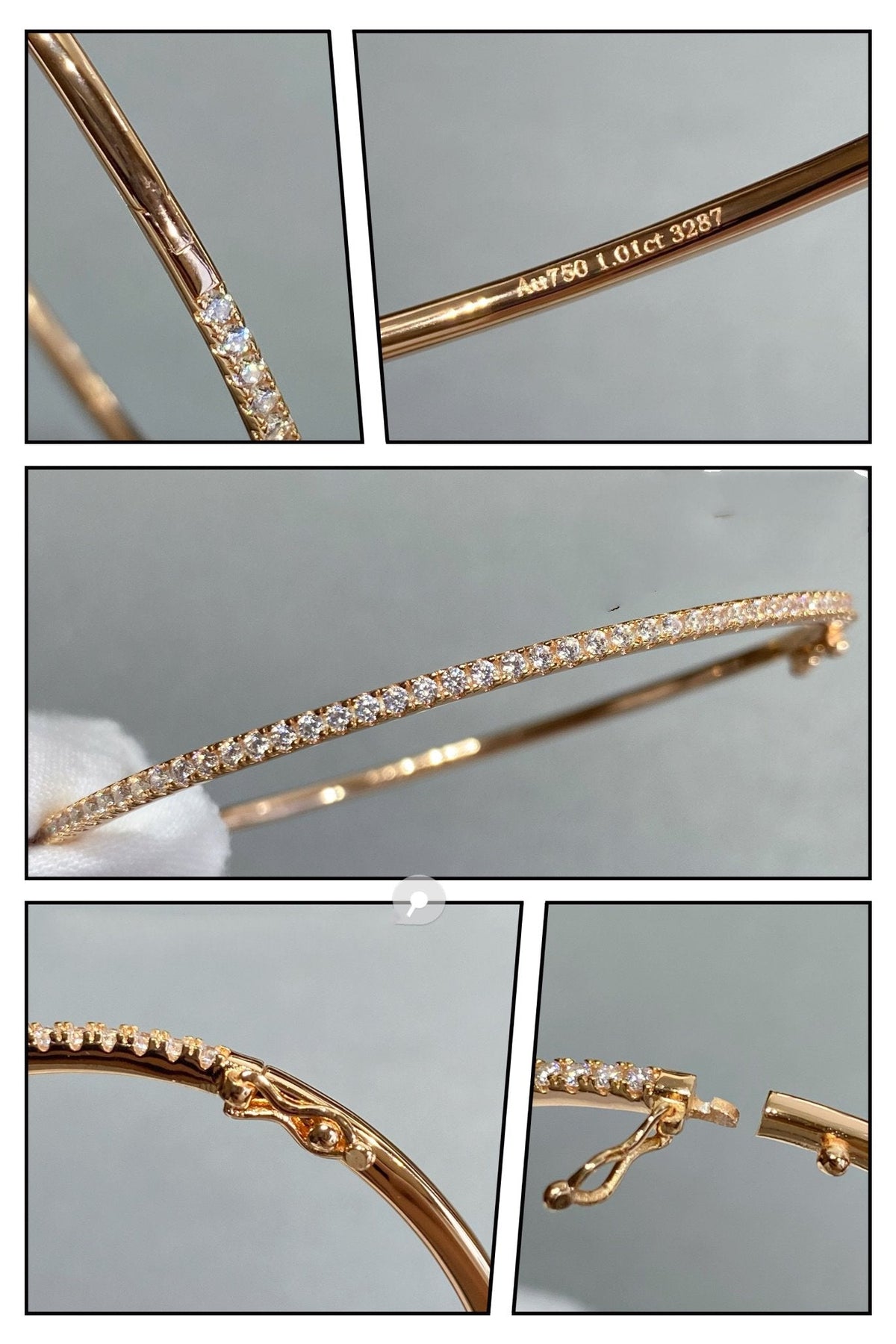 ¡®lume Jewelry¡¯MINI DIAMOND TENNIS BRACELET
