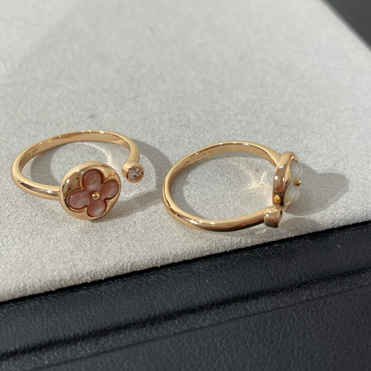 ¡®lume Jewelry¡¯SUN 1 DIAMOND PINK MOP RING