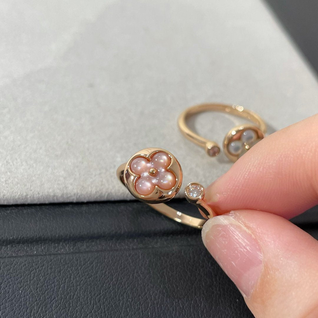 ¡®lume Jewelry¡¯SUN 1 DIAMOND PINK MOP RING