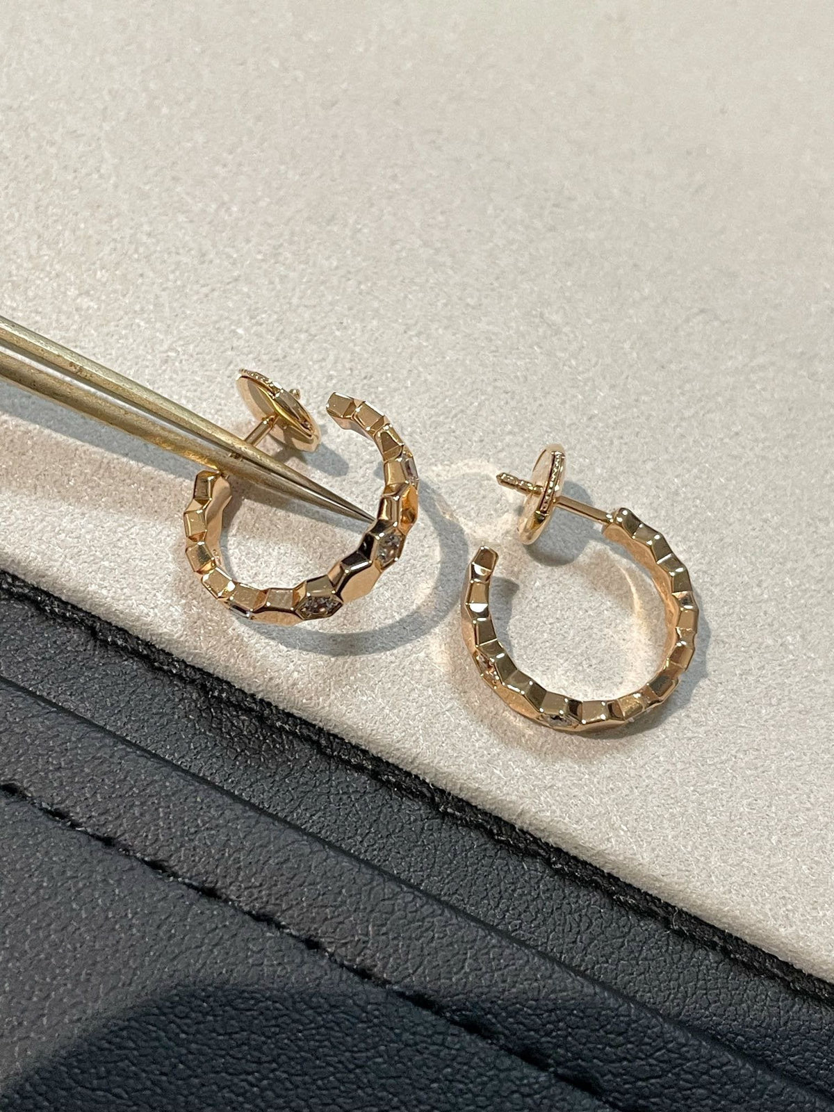 ¡®lume Jewelry¡¯BEE LOVE Earrings GOLD DIAMOND