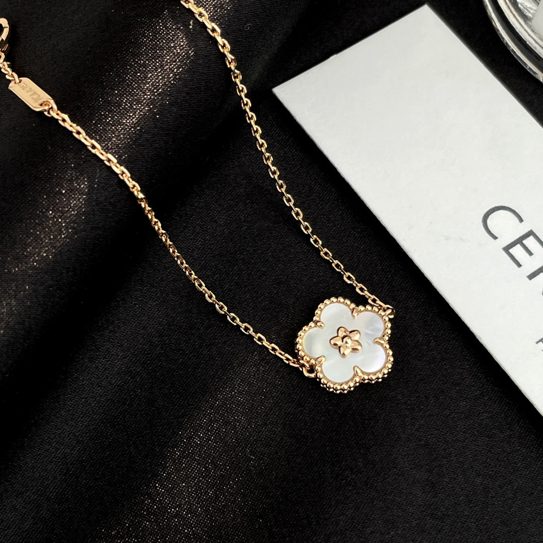 ¡®lume Jewelry¡¯LUCKY SPRING ROSE GOLD MOP BRACELET