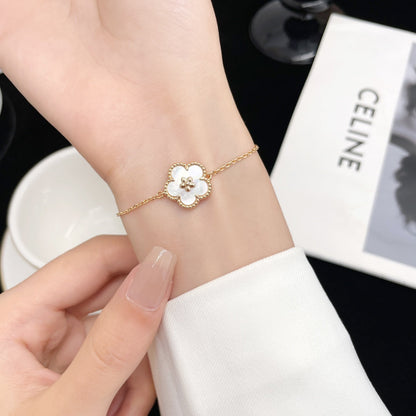 ¡®lume Jewelry¡¯LUCKY SPRING ROSE GOLD MOP BRACELET